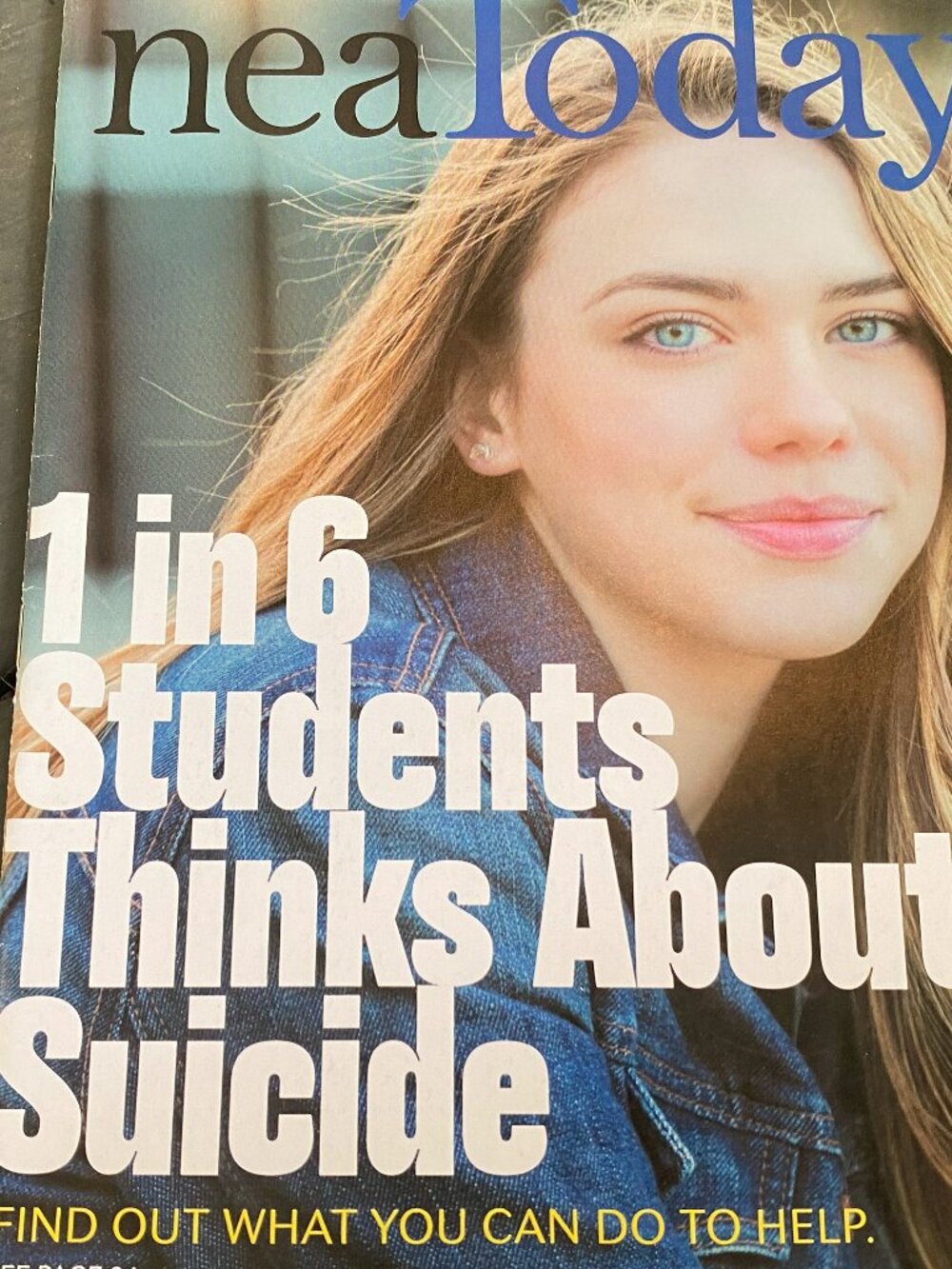 NeaToday-1 in 6 students think about suicide-January 2020